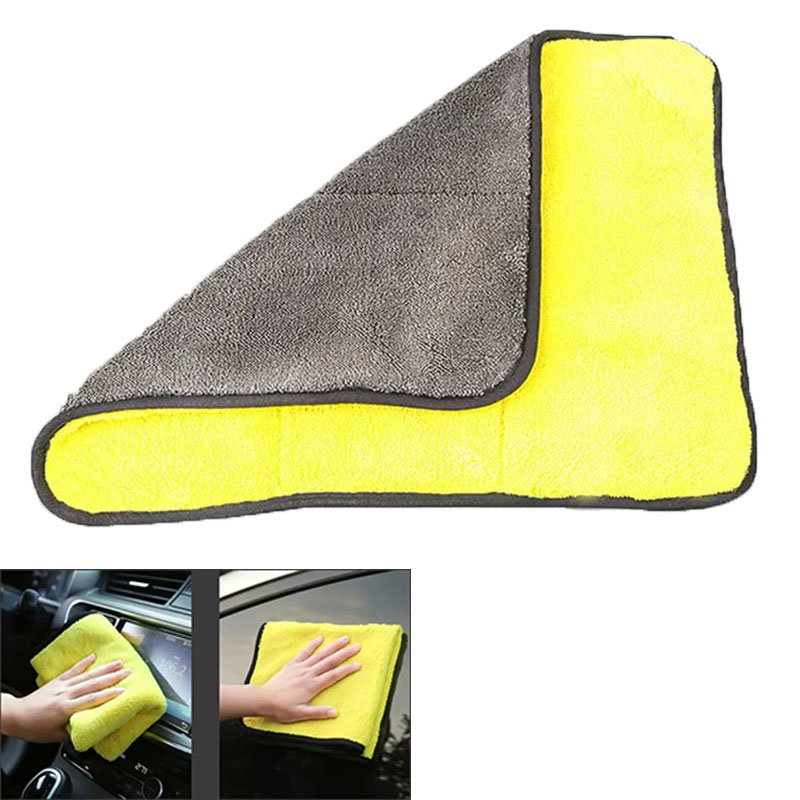 Microfiber Car Drying Towel Super Absorbent - 1/3pcs Double Sides Car Microfiber Towels