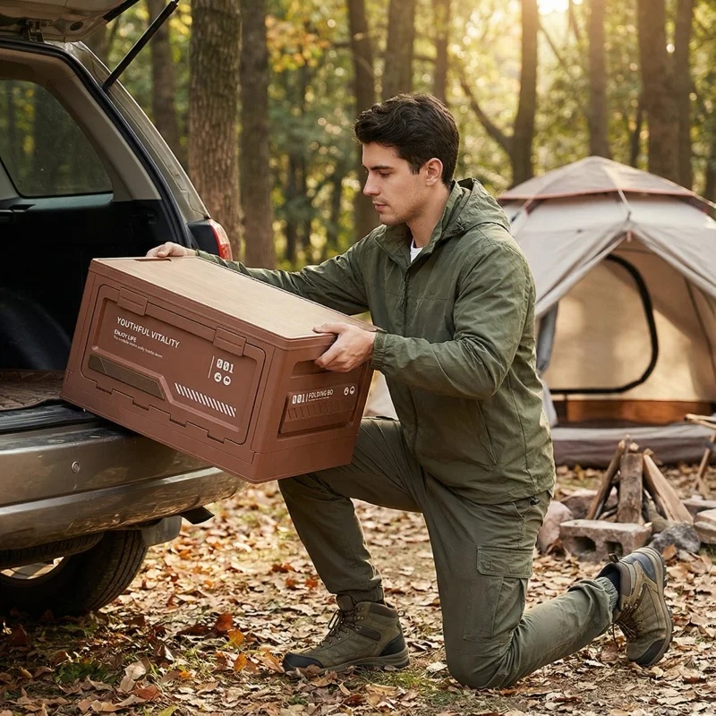 Folding Outdoor Camping Storag - Car Trunk Organizer Foldable Storage Box recension och pris