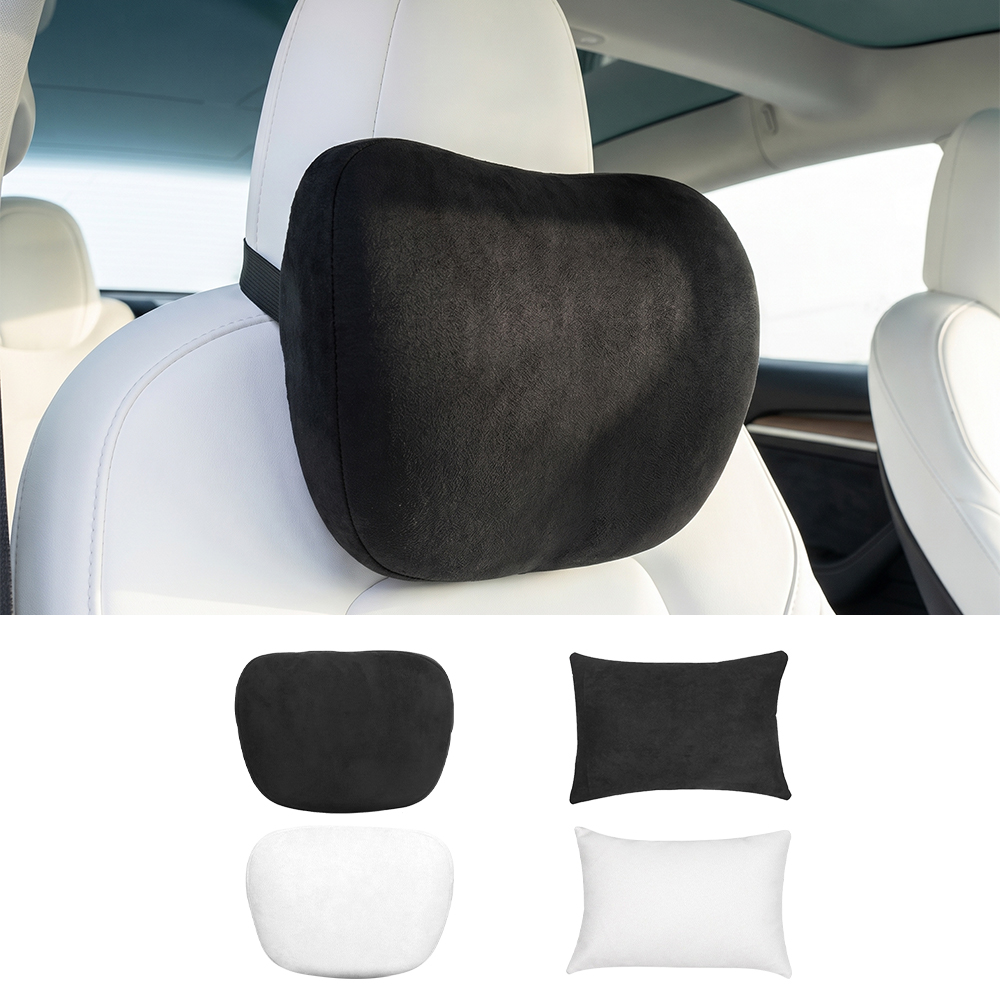 Car Headrest Lumbar Pillow Mem - Memory Foam Car Neck Pillow Lumbar Support recension och pris