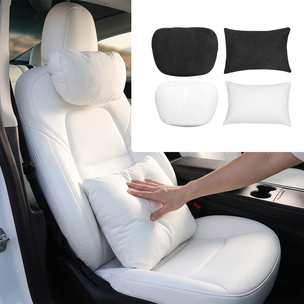Car Headrest Lumbar Pillow Mem - Memory Foam Car Neck Pillow Lumbar Support recension och pris