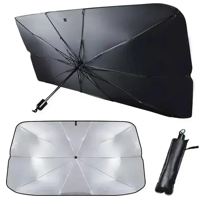 Foldable Car Umbrella Sunshade - Car Sunshade Windshield Umbrella Foldable recension och pris