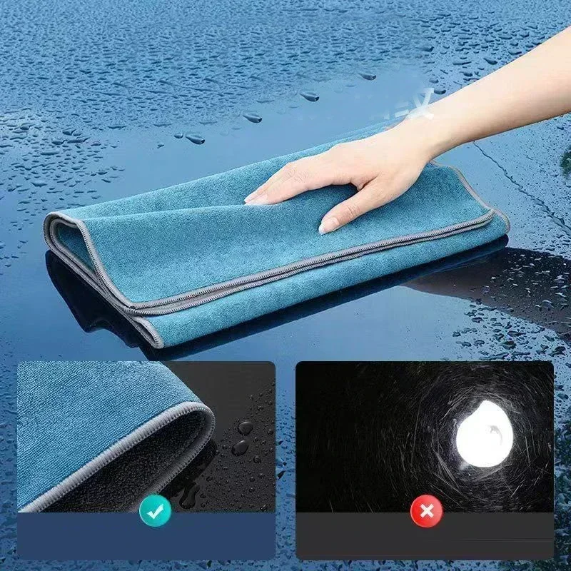 Plush Short Pile Microfiber To - Microfiber Car Drying Towel Super Absorbent recension och pris