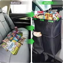Black Car Waterproof Trash Bag - Waterproof Car Trash Can With Lid recension och pris