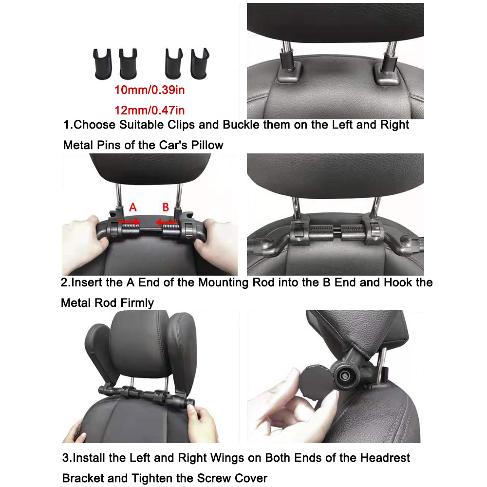 Car Neck Headrest Pillow Cushi - Memory Foam Car Neck Pillow Lumbar Support recension och pris