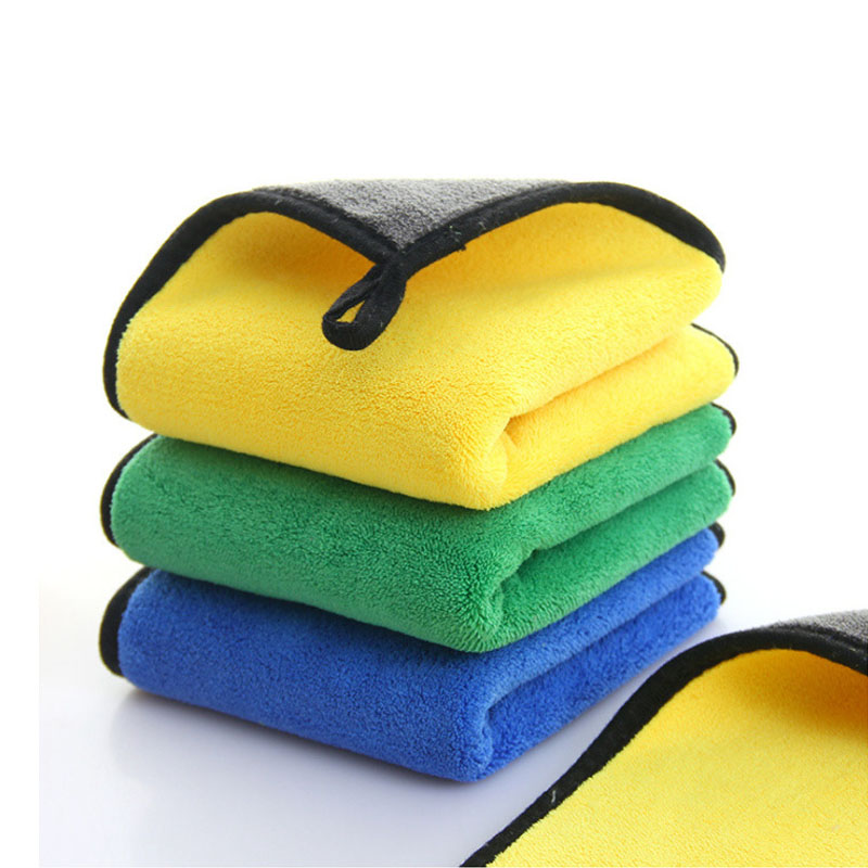 Microfiber Cleaning Towel Supe - Microfiber Car Drying Towel Super Absorbent recension och pris