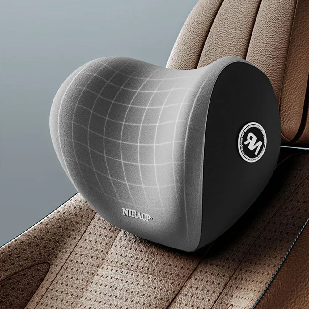 Ergonomic memory foam car seat - Memory Foam Car Neck Pillow Lumbar Support recension och pris